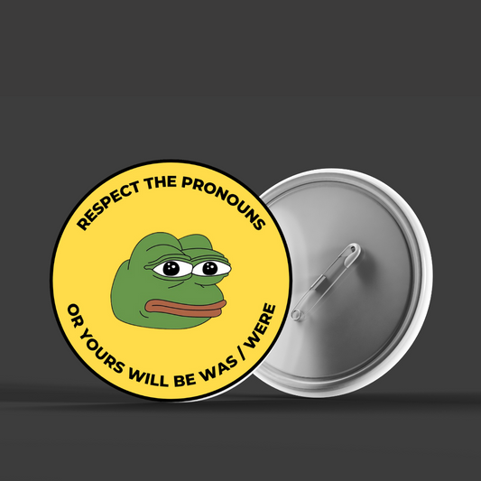 Pepe Was/Were Pronouns